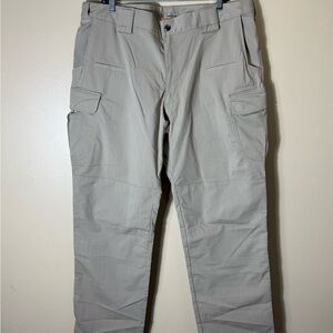 5.11 Tactical Cargo Pants 38x30 Khaki Ripstop Utility Workwear Outdoor